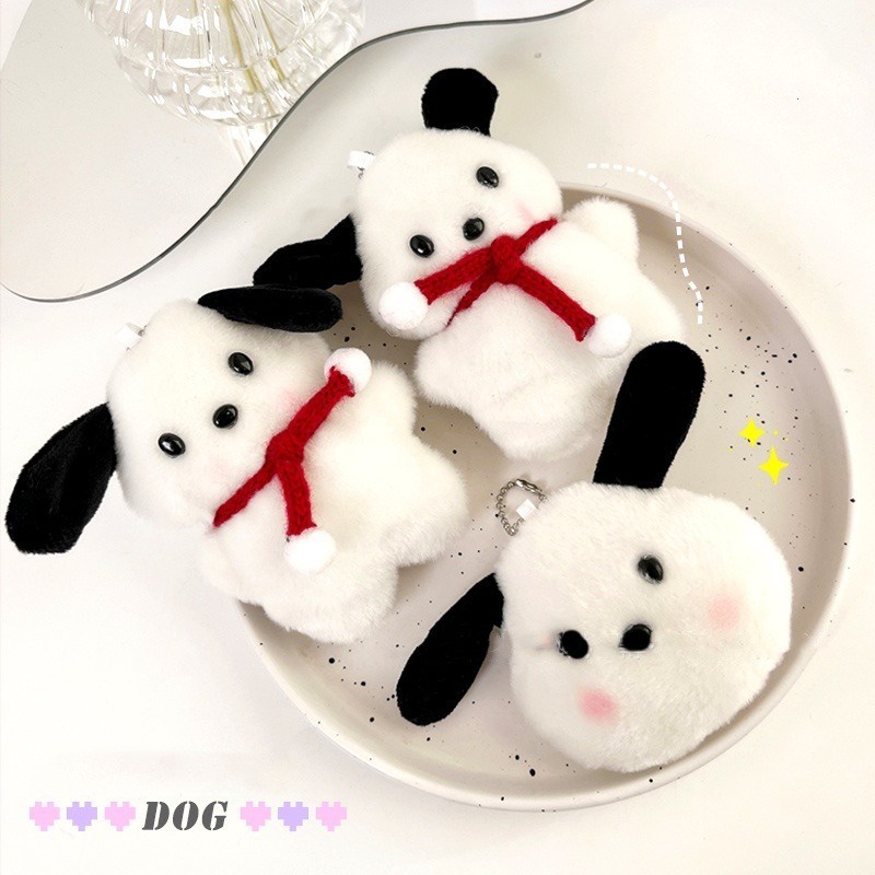 SANRIO Pochacco Móc Khóa Hình Chú Chó pacha Nhồi Bông Đáng Yêu