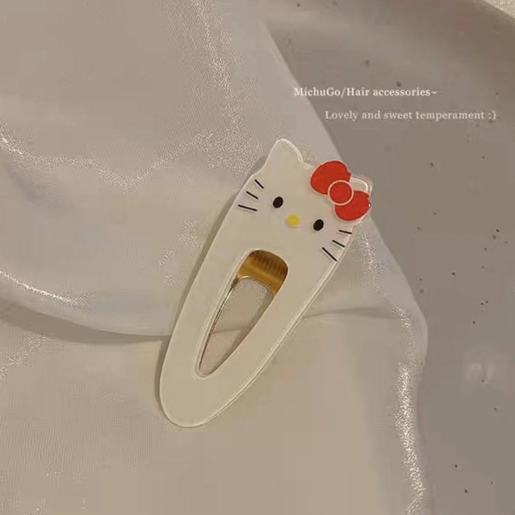 Kẹp Tóc bb Hình Mèo Dễ Thương Phong Cách Ngọt Ngào Cho Nữ Sinh Và Học Sinh
