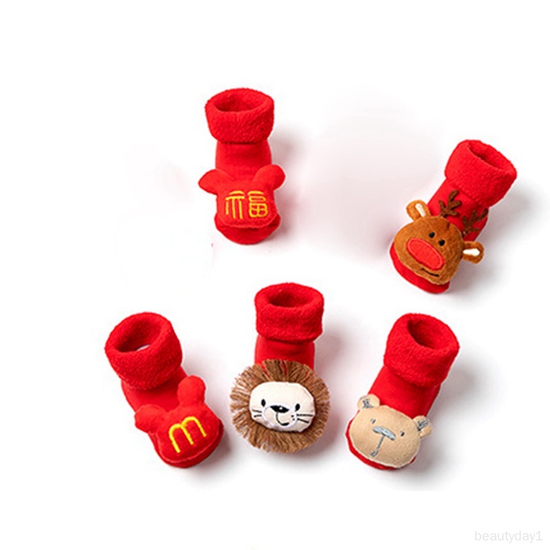 Tất cotton Hoạ Tiết Giáng Sinh Dễ Thương Xinh Xắn Dành Cho Bé