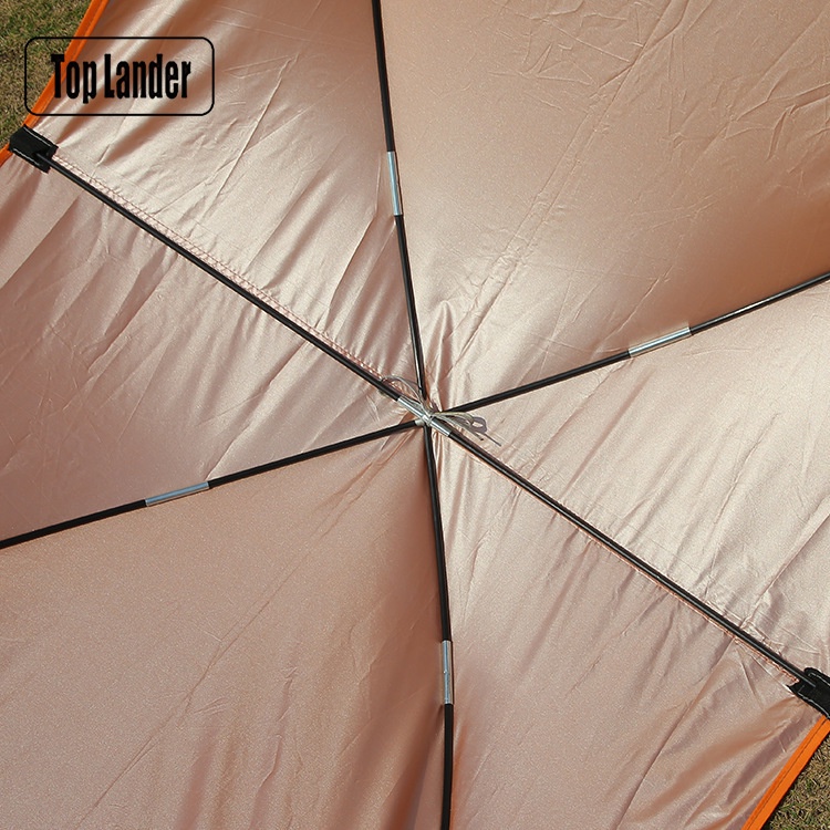 Lều Che Nắng Ngoài Trời / Bãi Biển Gấp Đôi Màu Bạc