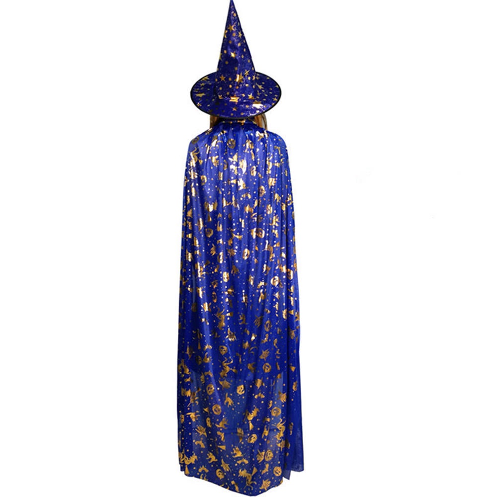 Áo Choàng Hóa Trang Phù Thủy halloween Cho Bé Trai Và Bé Gái