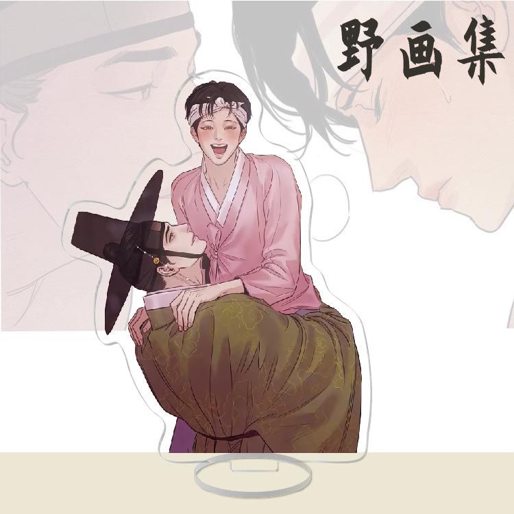 Mô hình Standee Painter of The Night Dạ Hoa Tập Dạ Ký Acrylic Yeon SeungHo Baek Nakyum Figure Display Korean BL Manwha