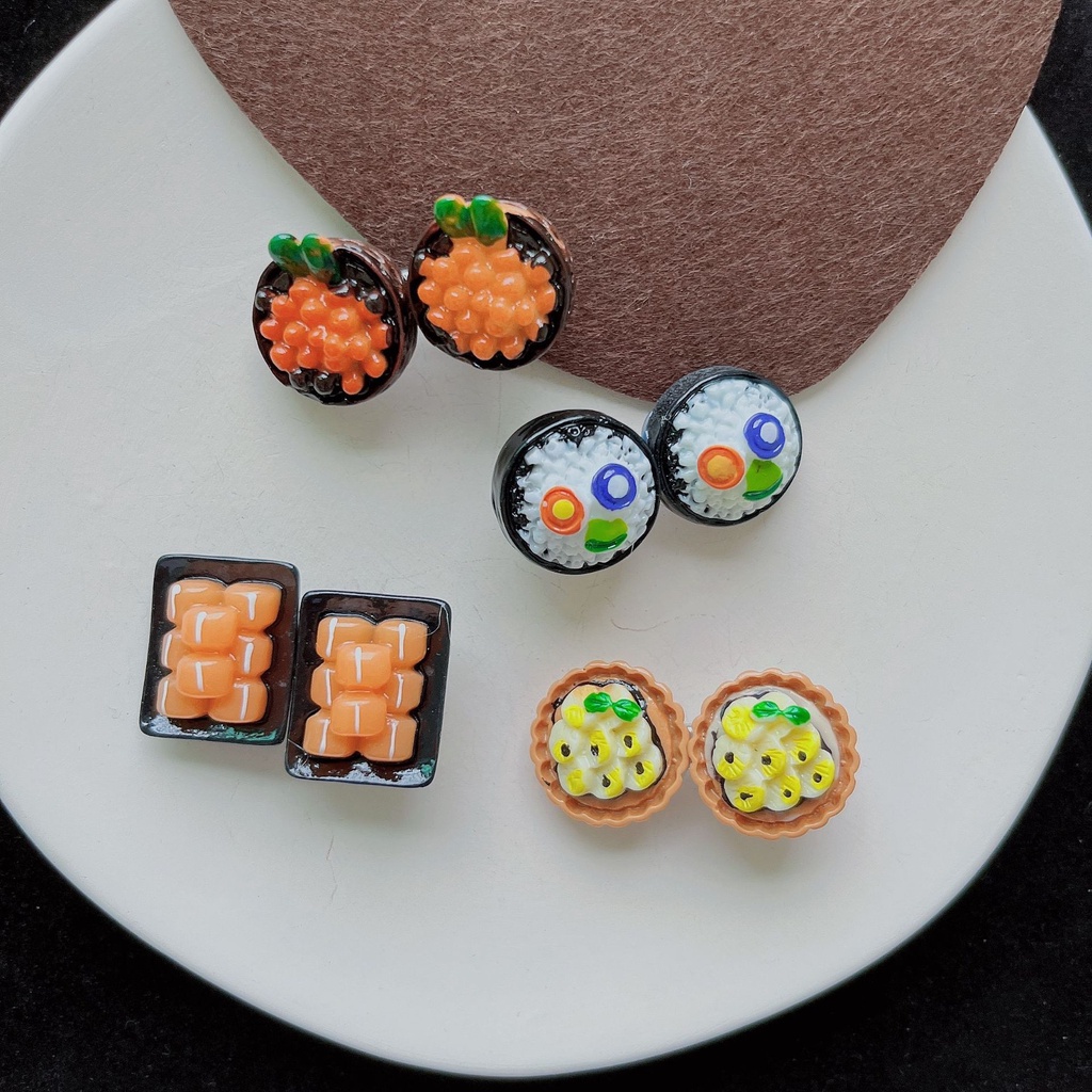Kẹp Tóc Hình sushi Dễ Thương Vui Nhộn Phong Cách Nhật Hàn