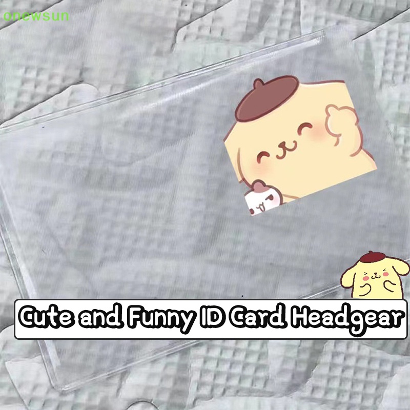 SANRIO Hộp Đựng Thẻ Tín Dụng / Danh Thiếp / Danh Thiếp Trong Suốt Chống Thấm Nước Mới