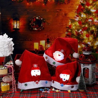 Mũ Ông Già Noel Có Đèn led Độc Đáo