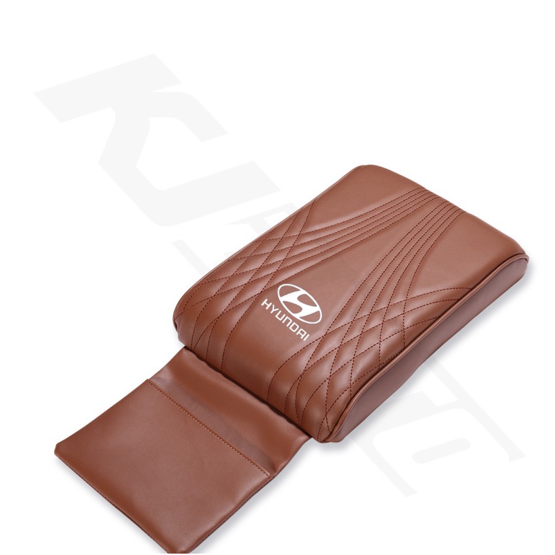 Đệm Da Lót Hộp Tỳ Tay Xe Hơi hyundai stagazer creta accent getz avega i10 santafe h1 matrix i30 hb20 tucson