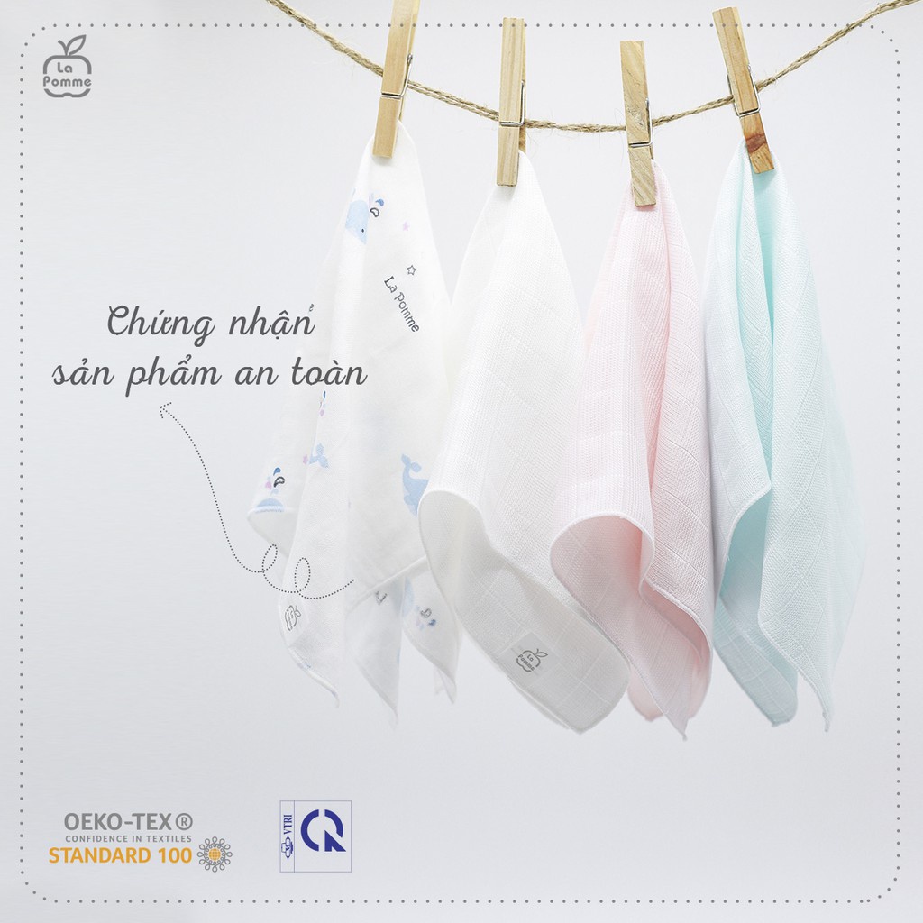 La Pomme - K003 Khăn đa năng sợi tre lụa  La Pomme LP