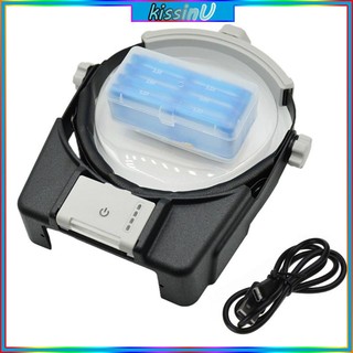 Kiss kính lúp phóng đại đội đầu có đèn led