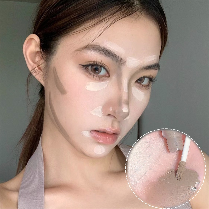 Abpopa Phấn Bắt Sáng Hai Đầu Màu Bạc Hà Ngọt Ngào Nhẹ Nhàng Và Tinh Tế