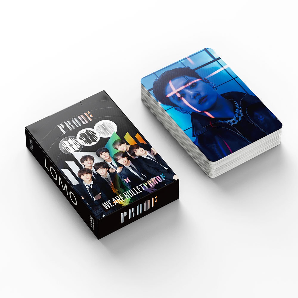 Set 55 Tấm Ảnh Lomo Card Nhóm Nhạc BTS