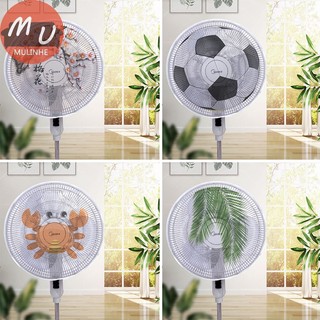 Quạt điện mulinhe Vỏ chống bụi tròn Bảo vệ an toàn Vỏ bụi gia đình vn