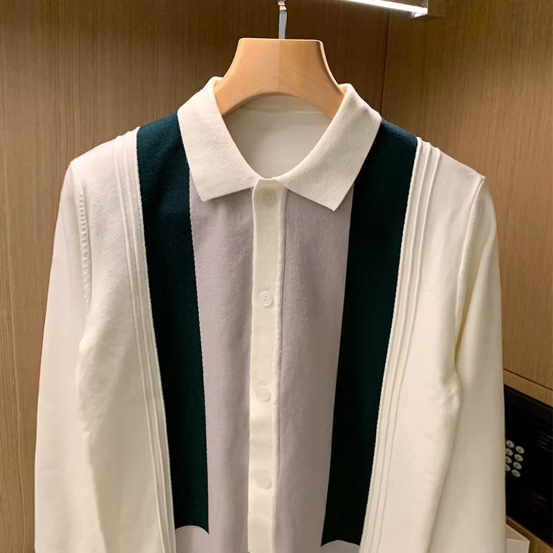 Áo Khoác cardigan Dệt Kim Mỏng Nhẹ Phong Cách retro Thời Trang Dành Cho Nam Giới