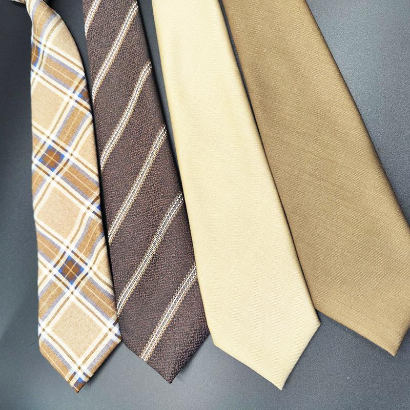 Jk Cà Vạt Kaki Nâu Trang Trí Tốt Nghiệp Cho Nam Và Nữ