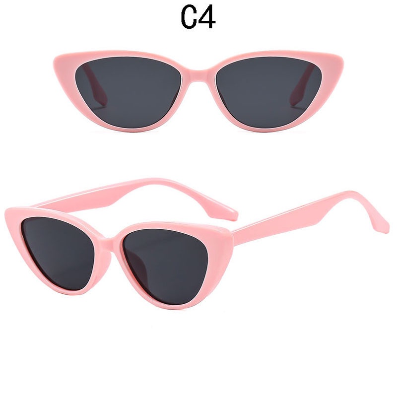 Kính Mát Gọng Mắt Mèo UV400 Phong Cách retro Thời Trang Cho Nam Và Nữ