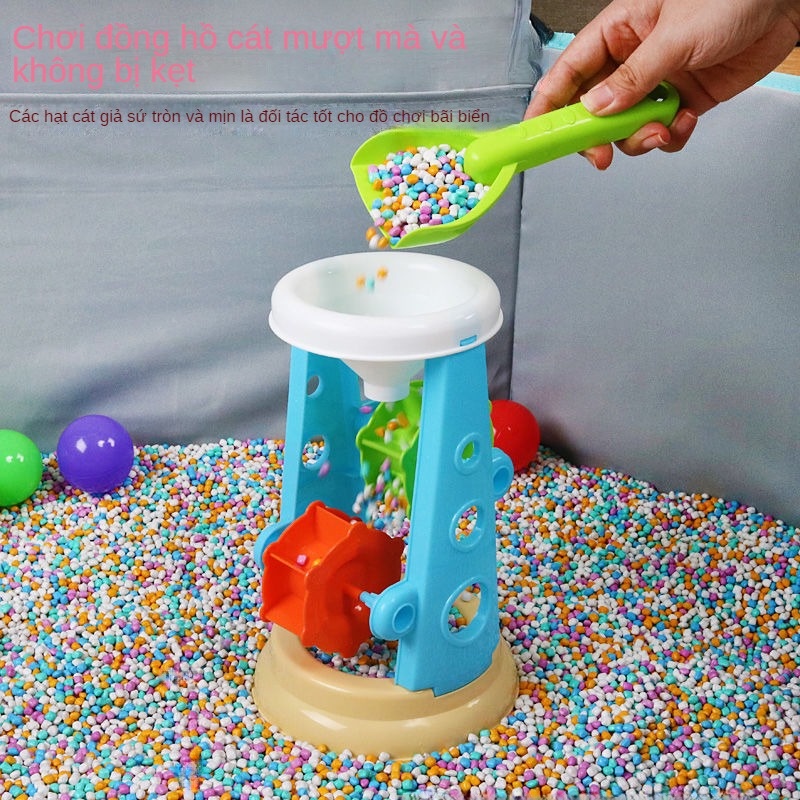 Cát Gốm Sứ Nhiều Màu Thân Thiện Với Môi Trường Chơi Trong Nhà / Công Viên Bãi Biển Cho Trẻ Em