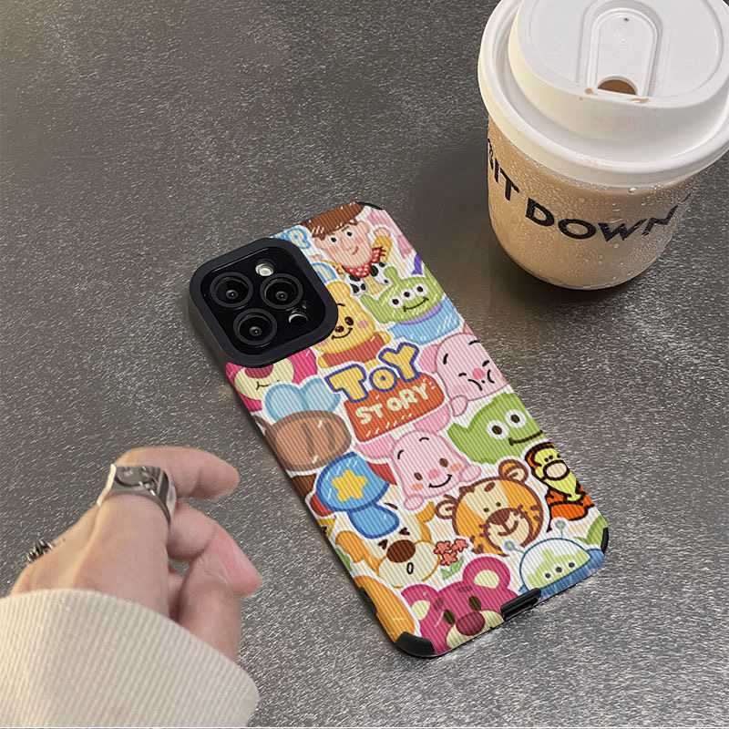 DISNEY Dễ Thương Ốp Điện Thoại Silicon Da Mềm Hình toy story Cho iphone 7 8 plus se x xr xs max 11 12 13 14 15 pro max 14 1 5 plus