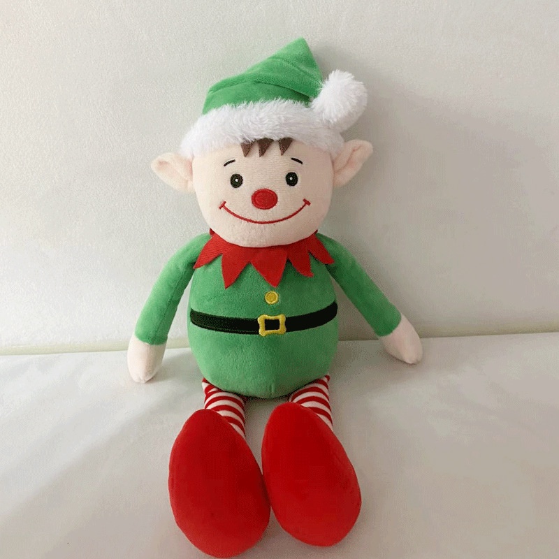 Ông Già Noel / Tuần Lộc Nhồi Bông Dễ Thương 40cm