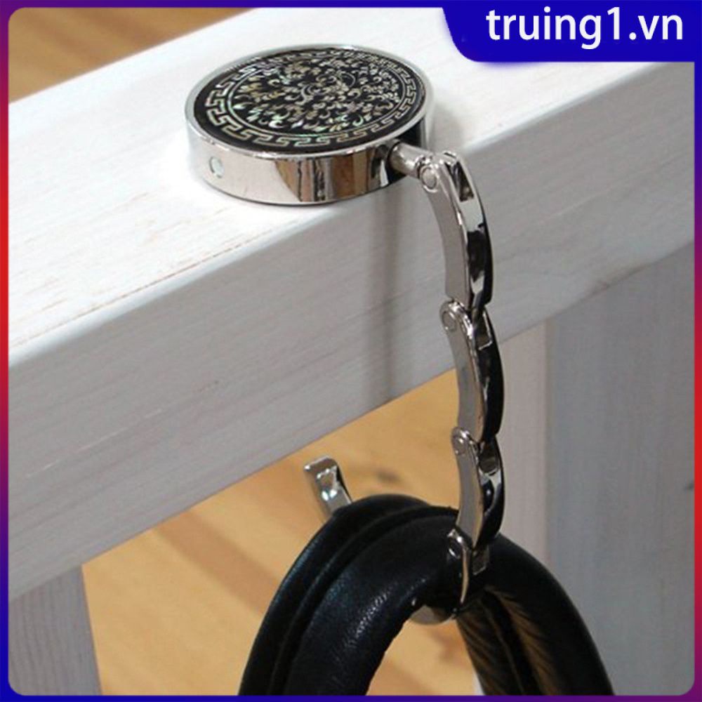 Túi xách tay có móc để bàn treo túi xách gấp móc tay giá đỡ Ba lô sinh viên giá đỡ Truing1