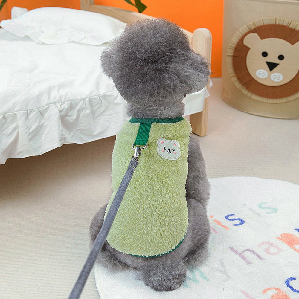 Áo KhoáC MùA Đông ẤM ÁP, HìNh GấU Dễ Thương Cho Thú Cưng