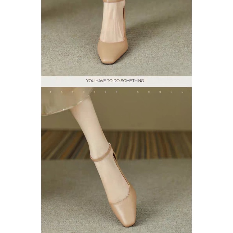 One Giày Cao Gót Mũi Nhọn Thời Trang Dành Cho Nữ