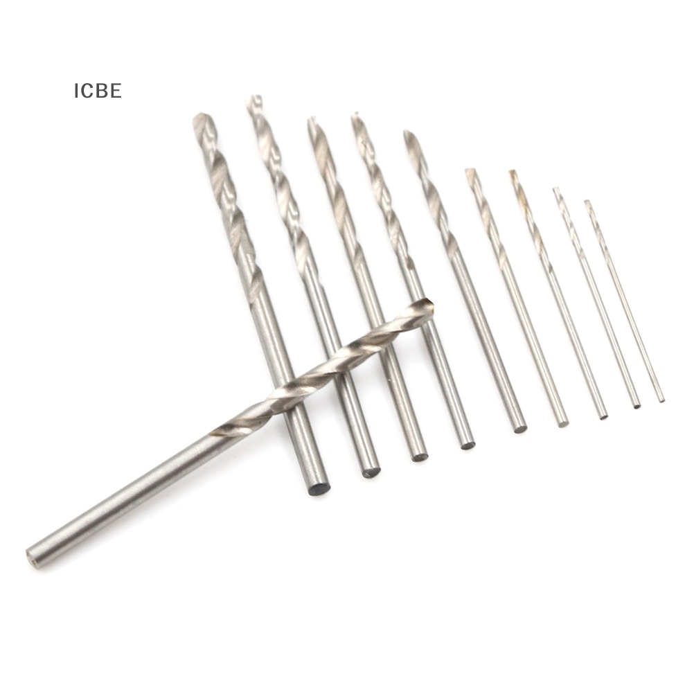Ic Set 10 Mũi Khoan Titan Tốc Độ Cao 0.8-3mm vn