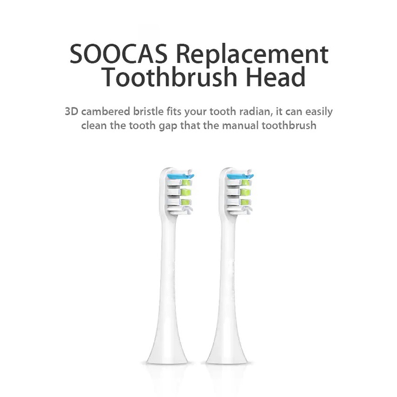 Set 12 Đầu Bàn Chải Đánh Răng Cho soocas x3 x5 x3u x1 v1 v2