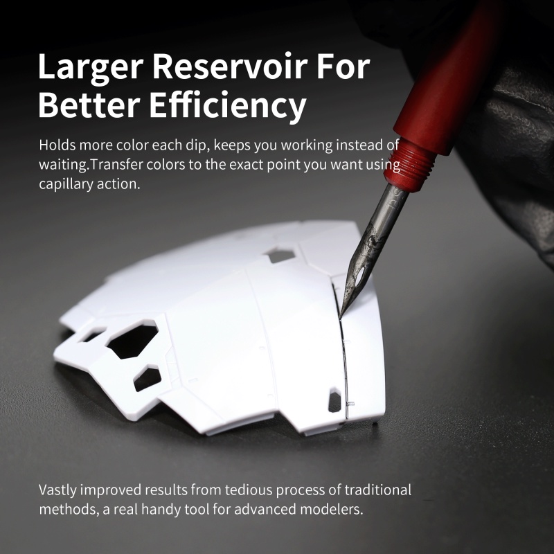 Dspiae at-pl Bảng Điều Khiển Vẽ Mô Hình gundam Không Phai Màu Có Tay Cầm Bằng Kim Loại diy