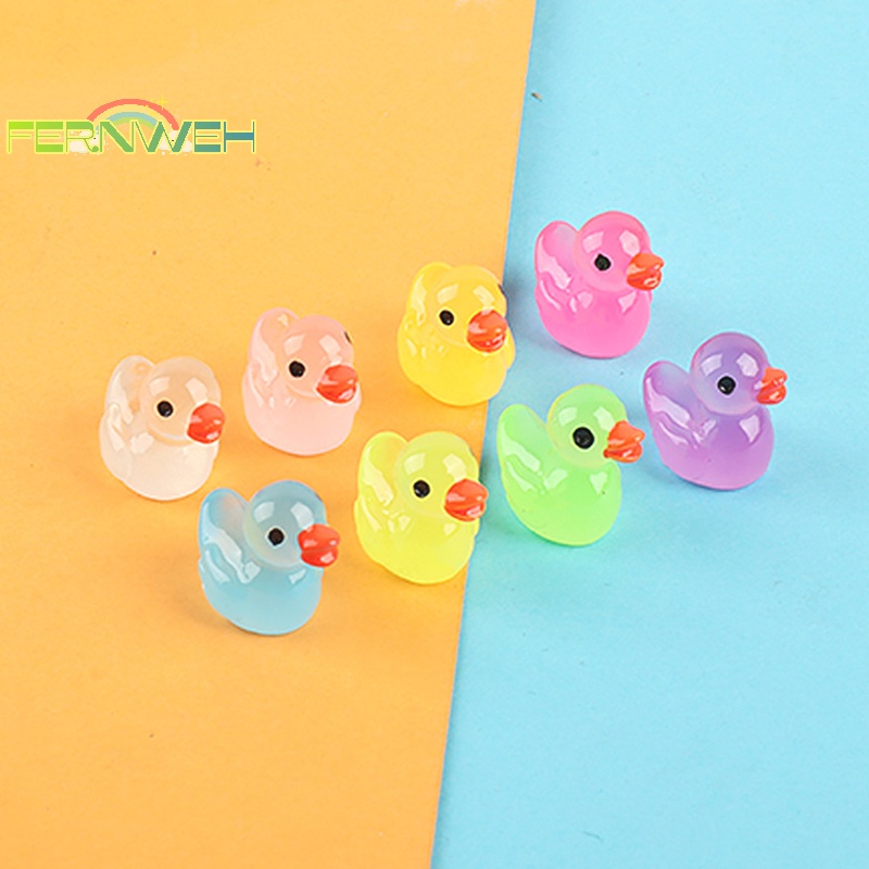 Set 5 Vịt Dạ Quang Trang Trí Phong Cảnh diy