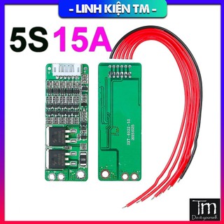 [Mã ELHACE giảm 4% đơn 300K] Mạch Bảo Vệ Cân Bằng Pin BMS 5S 21V 15A