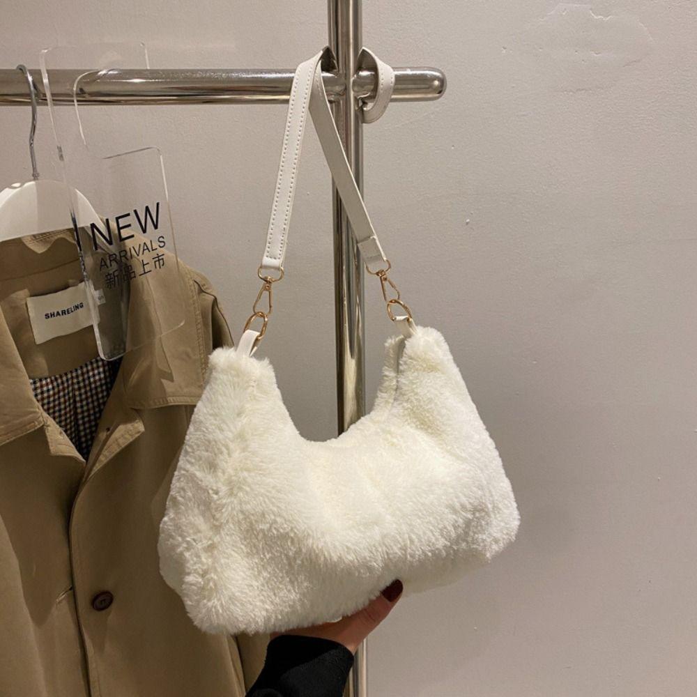 UUMIR Túi Xách Lông Giả Mềm Mại mini Thời Trang Mùa Đông Cho Nữ