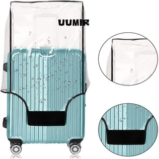 Vỏ bọc bảo vệ vali UUMIR bằng pvc chống bụi chống thấm nước chống trầy xước