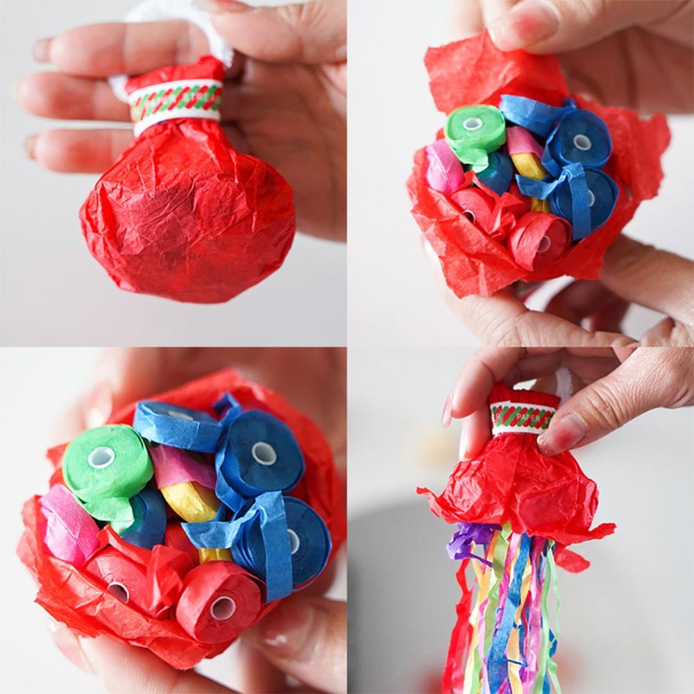 Guadalupe Đồ Chơi Máy Phát Nhạc poppers Bằng Giấy Ruy Băng Cầm Tay Cho Tiệc Cưới Màu Sắc Ngẫu Nhiên Cho Trẻ Em