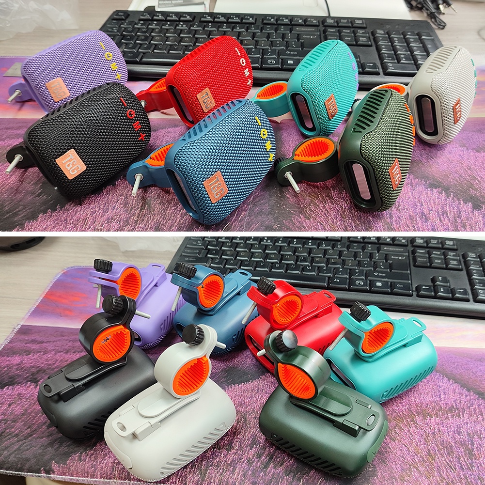 Loa bluetooth Không Dây ipx4 Chống Sốc Chống Thấm Nước Kèm mic Tiện Dụng Cho Xe Đạp / Xe Máy