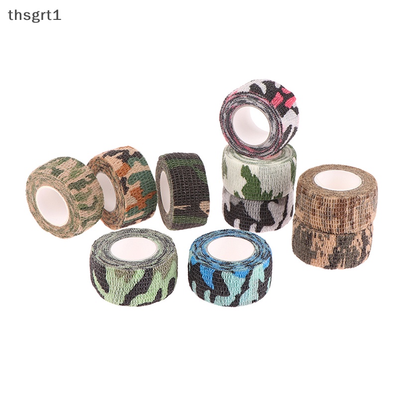 Set 2 Cuộn Băng Keo Tự Dính Co Giãn Nhiều Màu Dài 4.5m thsgrt1