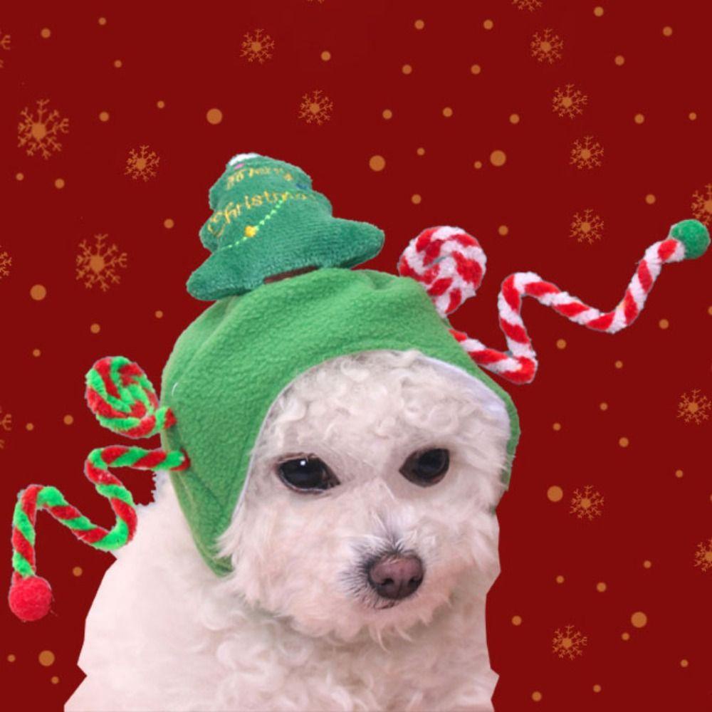 Nón Hóa Trang Ông Già Noel Thời Trang Làm Phụ Kiện Chụp Ảnh Cho Thú Cưng