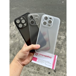 Ốp lưng nhám siêu mỏng iphone 15 pro max - iphone 15 pro - iphone 15 plus - iphone 15 - iphone 14 pro max - 14 pro
