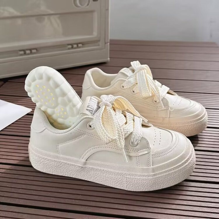 Giày thể thao nữ ADXY tăng chiều cao chất da đế sần 4cm