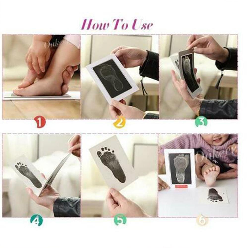 Bộ Đệm In Dấu Chân Thú Cưng / Dấu Tay / Chân Chó Mèo P0P44