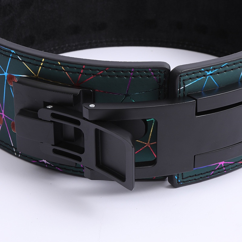 Thắt Lưng Da Bò Có Khóa Tự Động Hỗ Trợ Nâng Tạ Thể Thao Cho Nam Và Nữ