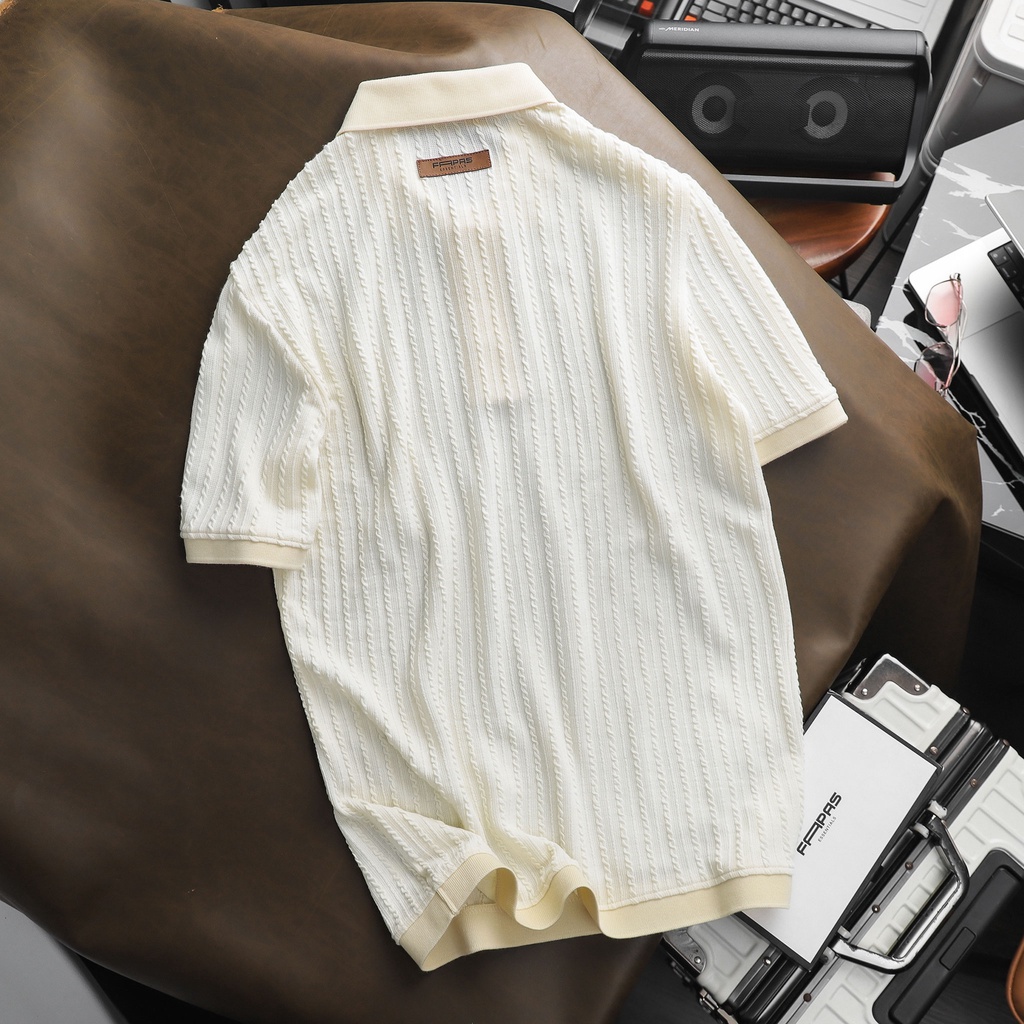 Áo Polo Nam Gunl Vải Len Mềm Mịn Form Regular FAPAS