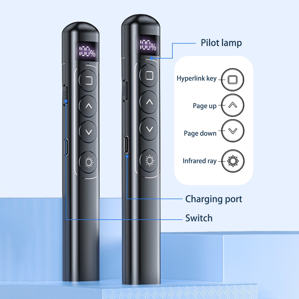 Bút Thuyết Trình Không Dây Cổng usb Cho pc laptop ppt