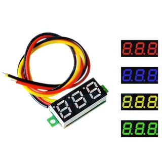 Vôn kế điện tử mini 0.28 inch 2.5v-40v màn hình led 30 8mm