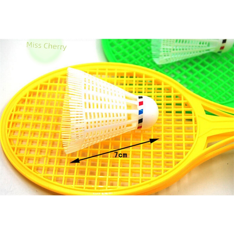 1 Cặp Vợt Cầu Lông / tennis Đồ Chơi Giáo Dục Cho Bé heyuanlong444