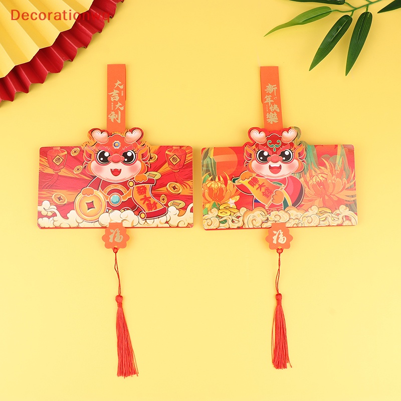 Bao Lì Xì Năm Mới Hình Rồng 2024 Kiểu Trung Hoa 6 Kỉ Niệm Mới