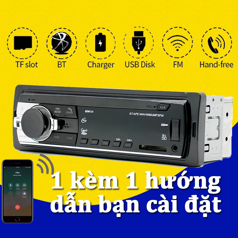 máy nghe nhạc mp3, Đầu Nghe Nhạc Ô Tô, Đầu Mp3 Xe Tải Cao Cấp Jsd-520 Bluetooth-Đài Fm, Điện 12V Cho Ô Tô-Xe Tải