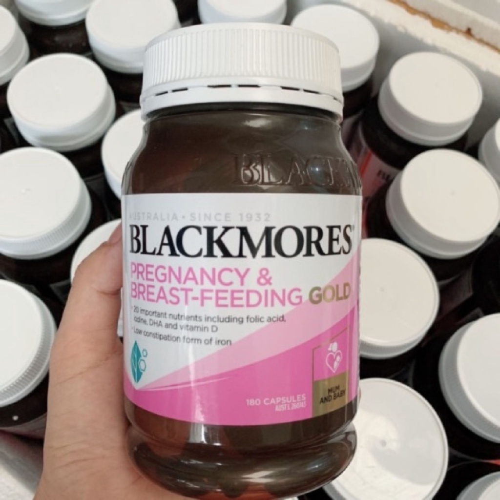 Viên uống cho bà bầu Blackmore Pregnancy And Breast Feeding Gold