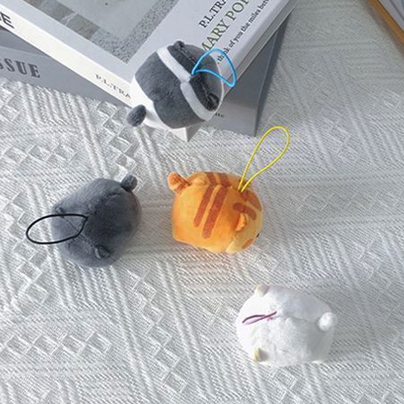 Móc Chìa Khóa Hình Búp Bê Ma Nhồi Bông Mềm Mại Sáng Tạo Dành Cho Trẻ Em