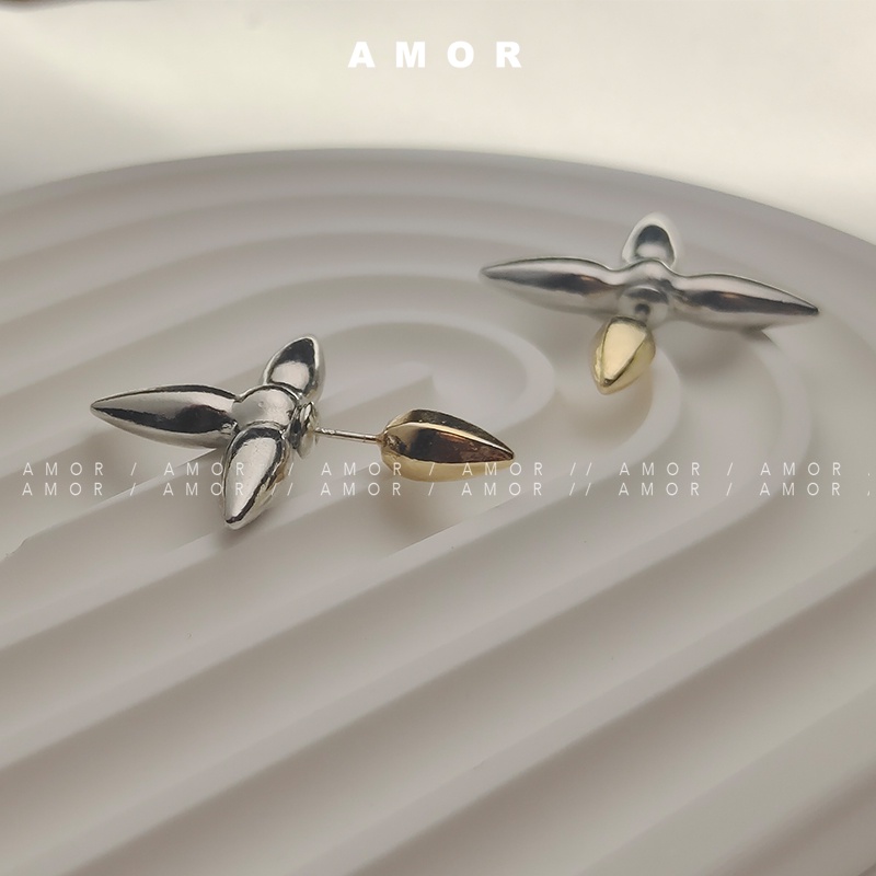 Bông Tai Hình Cỏ Bốn Lá Xinh Xắn Dành Cho Nữ