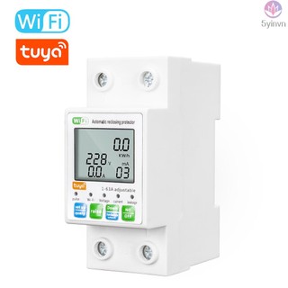 WiFi Intelligent Electric Meter with LCD Display and Mobilephone APP Control for Power Meter
