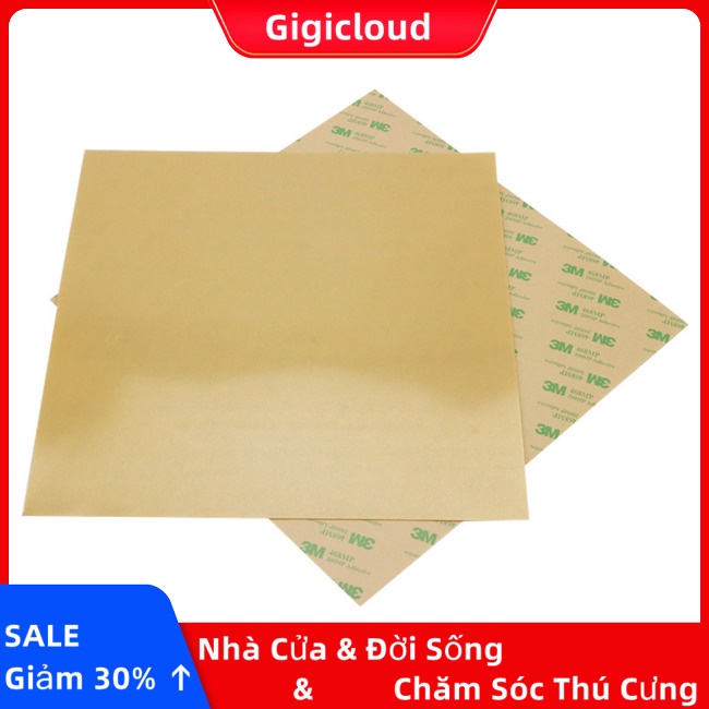 Tấm polyetherimide pei 254 * 254 * 0.3mm Cho Máy In 3d
